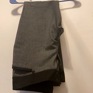 Express pants gray and black size 6s style